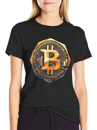 Bitcoin Graphic Tee - Crypto Currency Fashion