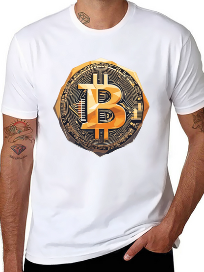 Bitcoin Graphic Tee - Crypto Currency Fashion