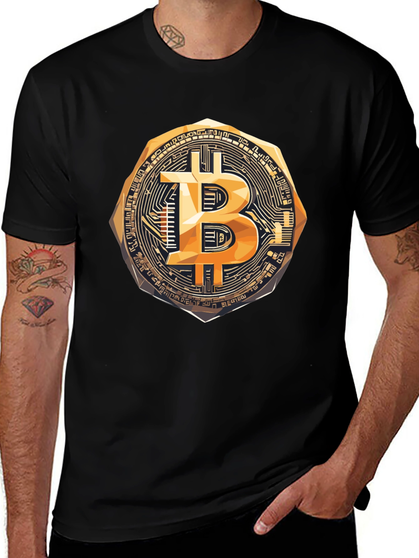 Bitcoin Graphic Tee - Crypto Currency Fashion