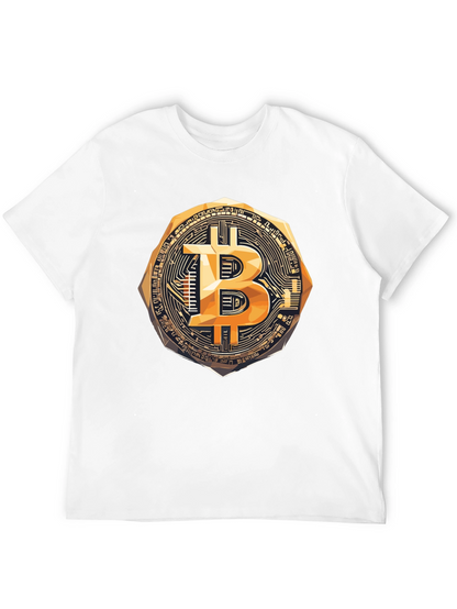 Bitcoin Graphic Tee - Crypto Currency Fashion