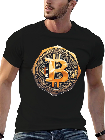 Bitcoin Graphic Tee - Crypto Currency Fashion