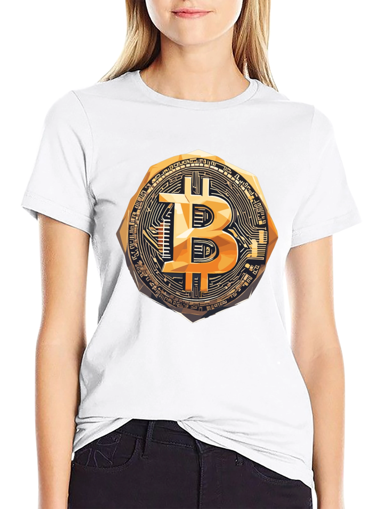Bitcoin Graphic Tee - Crypto Currency Fashion