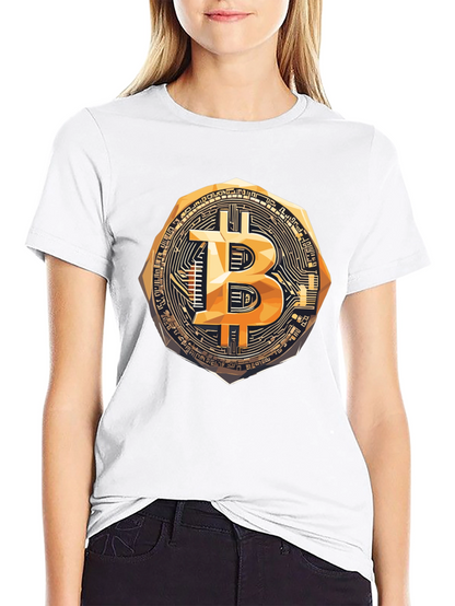 Bitcoin Graphic Tee - Crypto Currency Fashion