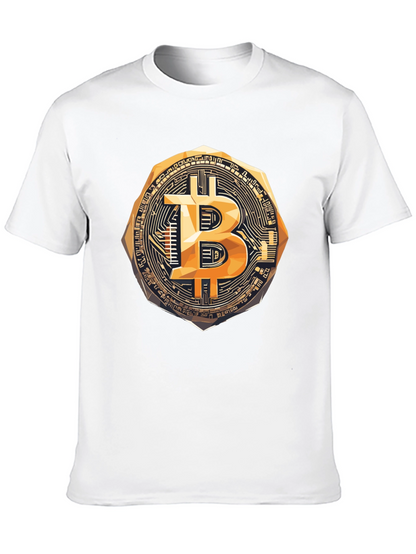 Bitcoin Graphic Tee - Crypto Currency Fashion