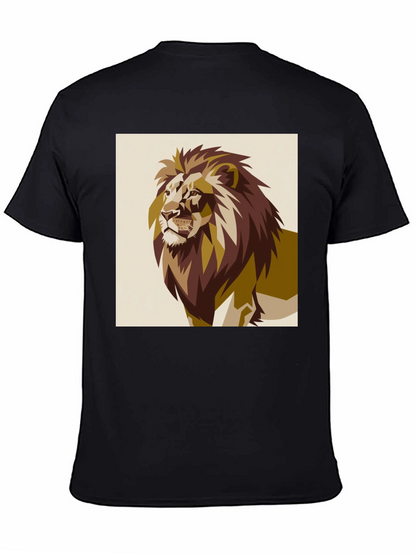 Lion Graphic Tee - Bold Animal Print