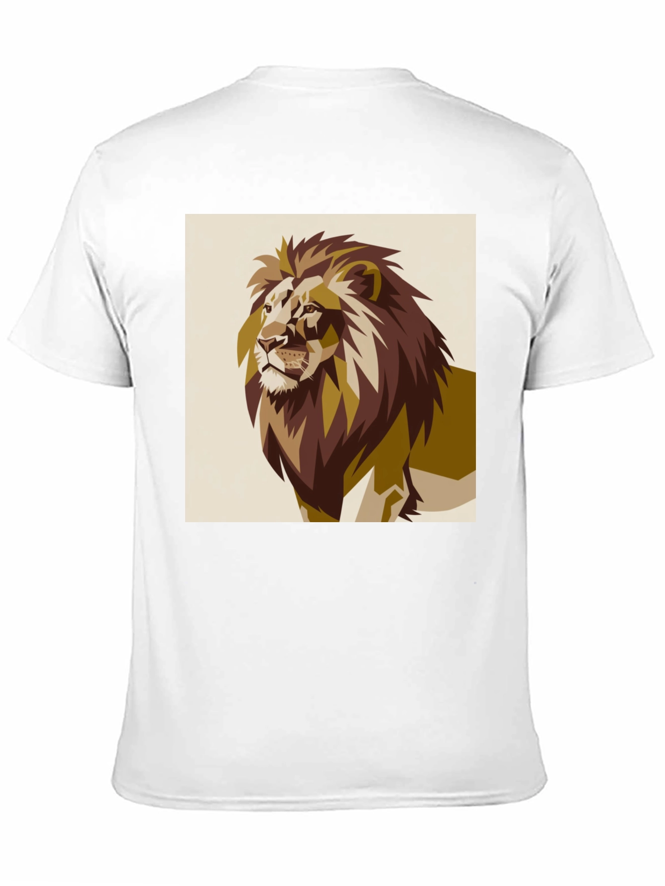 Lion Graphic Tee - Bold Animal Print