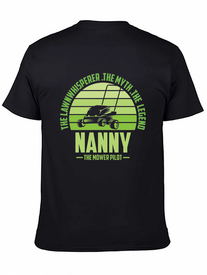 Nanny The Mower Pilot Graphic T-Shirt