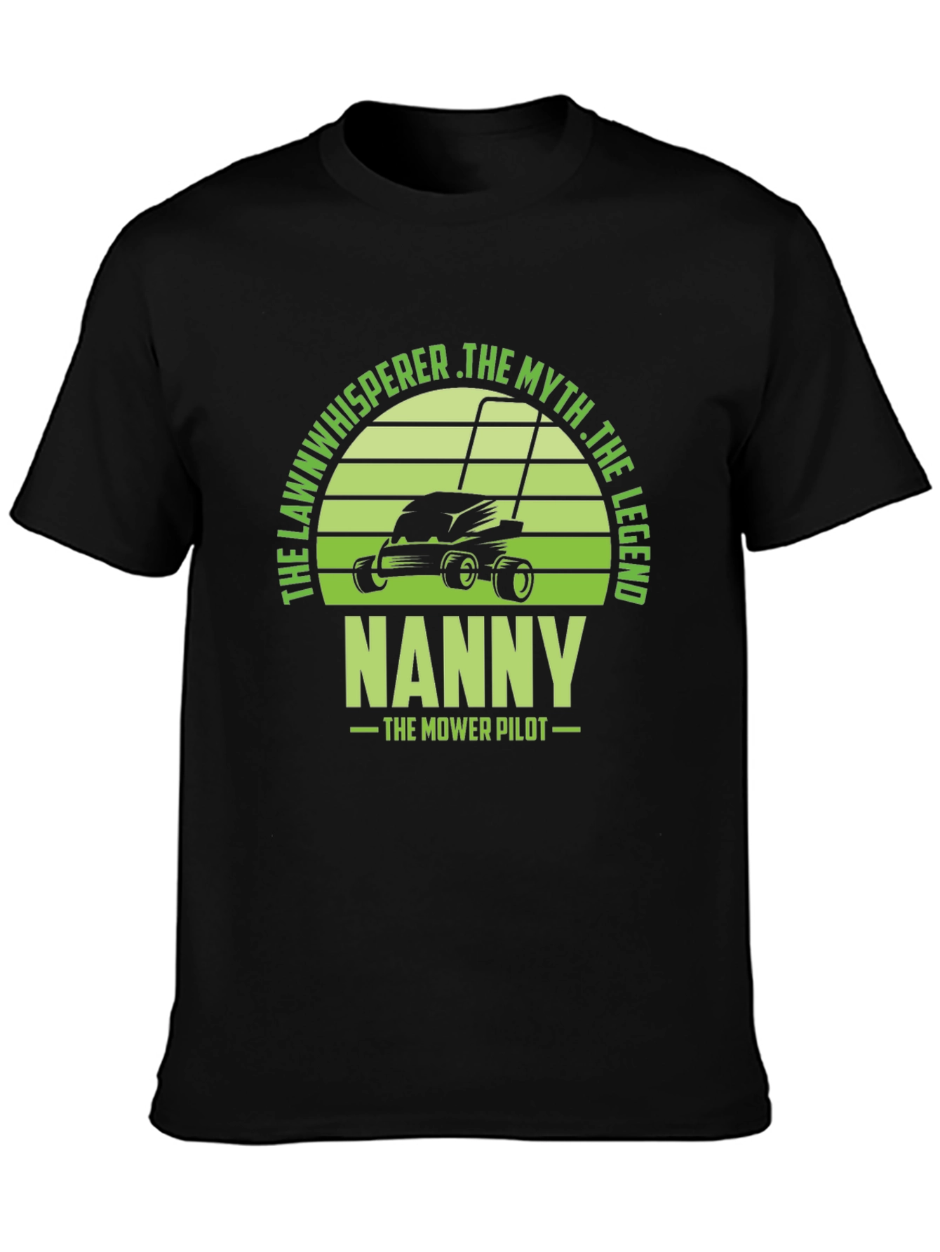 Nanny The Mower Pilot Graphic T-Shirt