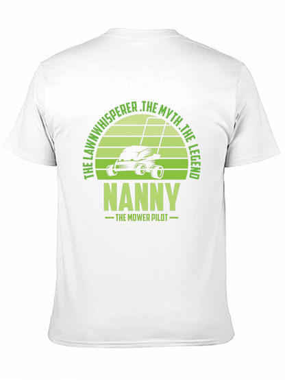 Nanny The Mower Pilot Graphic T-Shirt