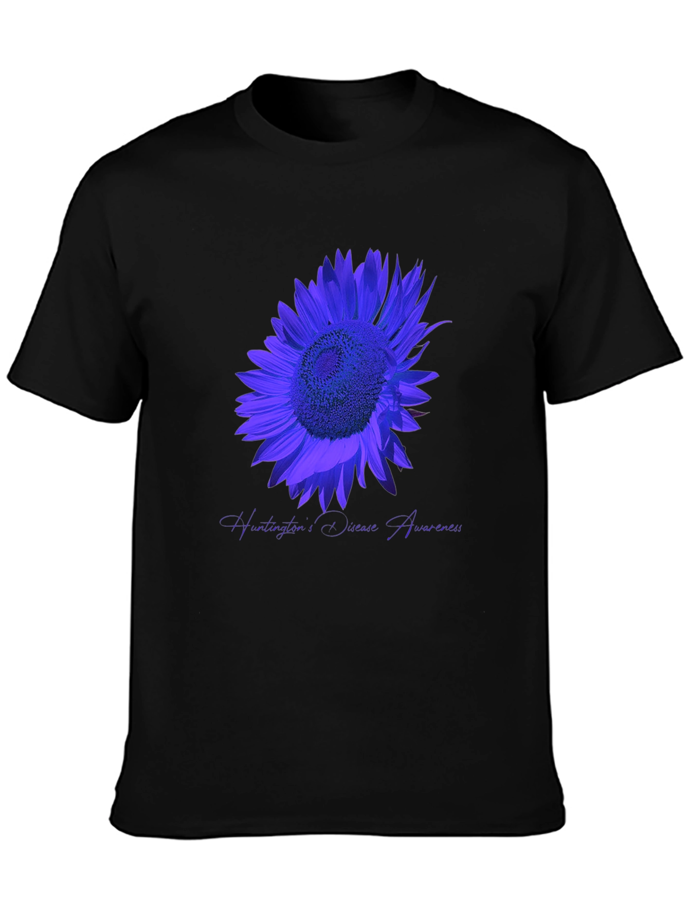 Huntingtons Disease Awareness Sunflower T-Shirt