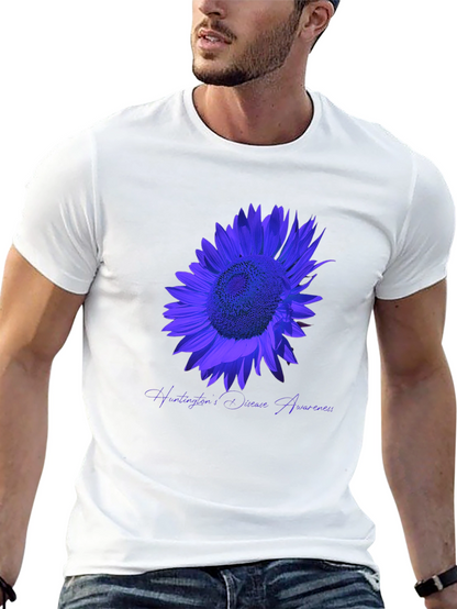 Huntingtons Disease Awareness Sunflower T-Shirt