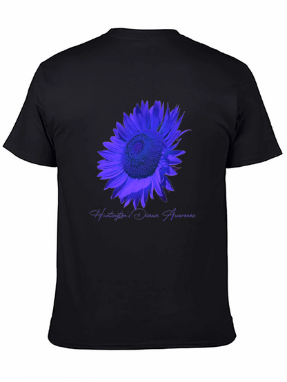 Huntingtons Disease Awareness Sunflower T-Shirt