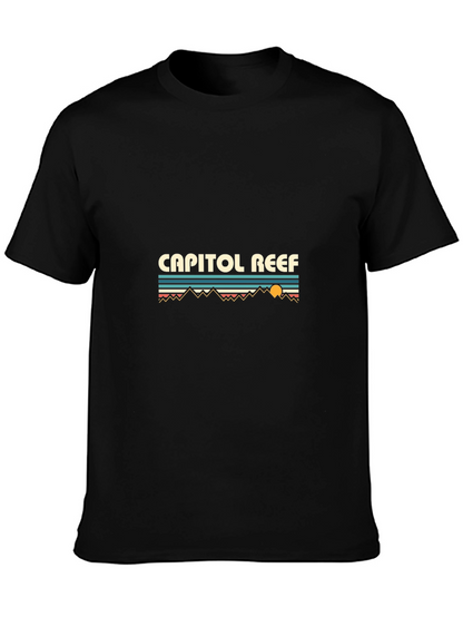 Capitol Reef Retro Graphic T-Shirt