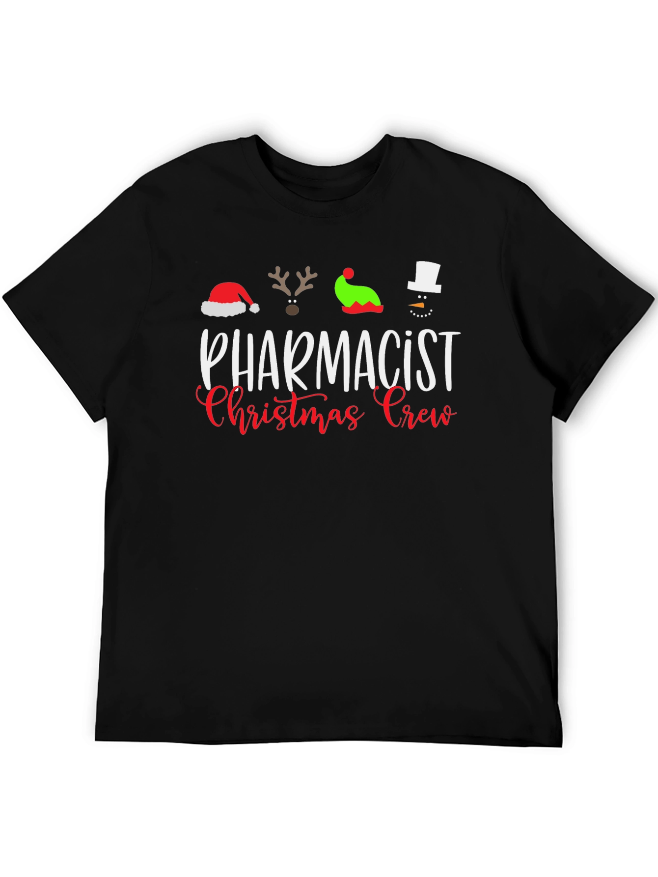 Pharmacist Christmas Crew T-Shirt