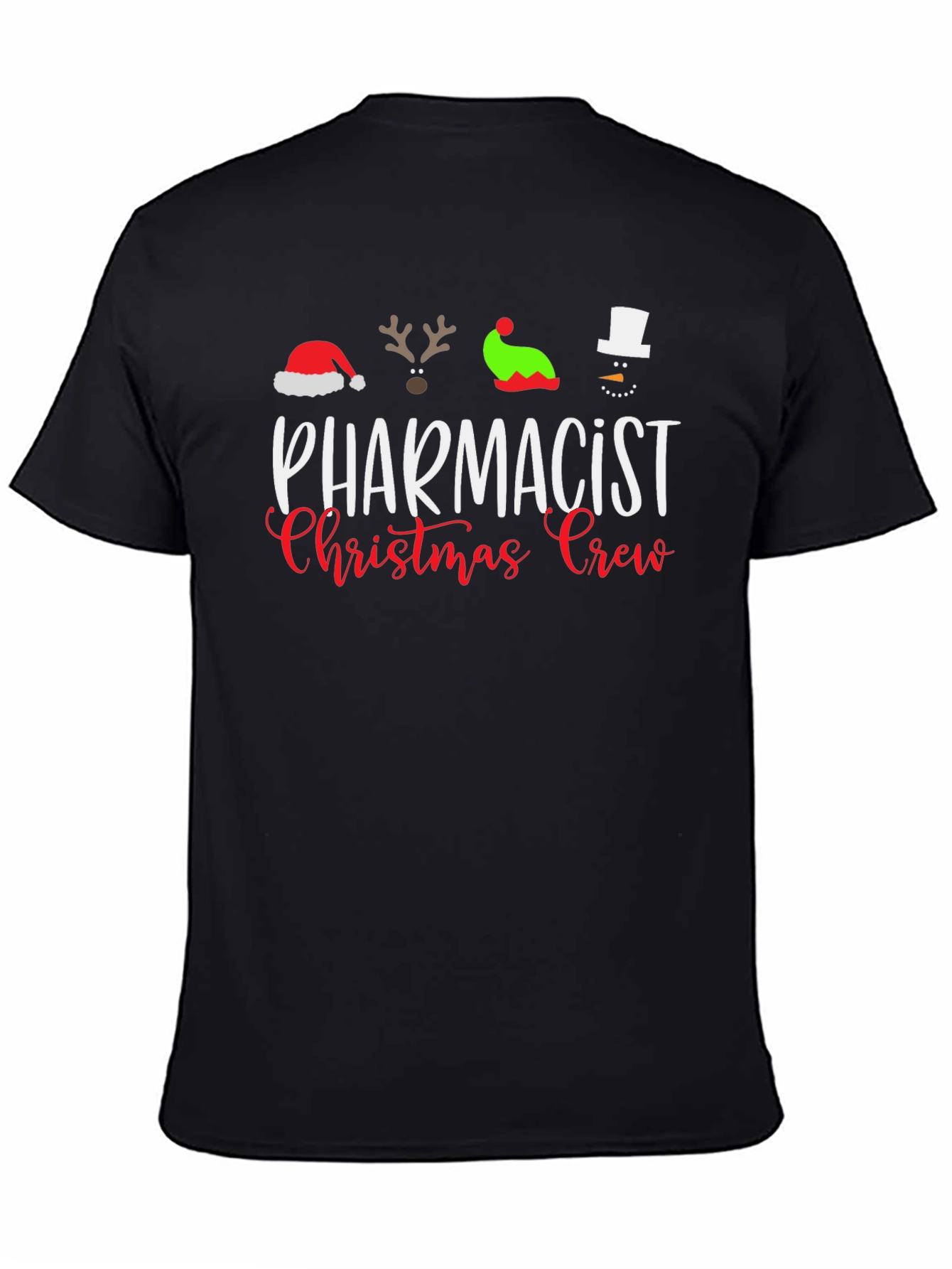 Pharmacist Christmas Crew T-Shirt