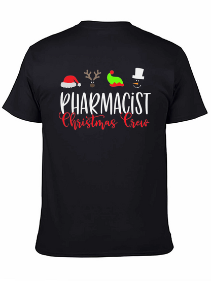 Pharmacist Christmas Crew T-Shirt