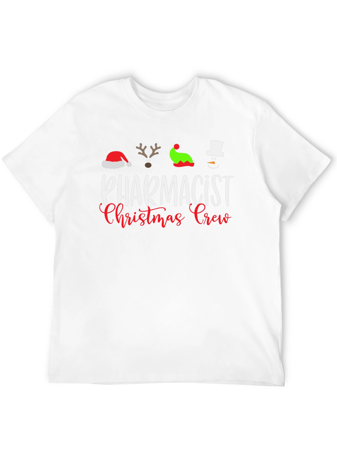 Pharmacist Christmas Crew T-Shirt