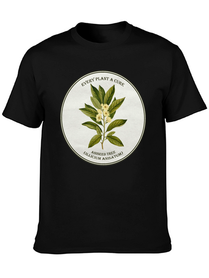Aniseed Tree Plant Cure Graphic T-Shirt