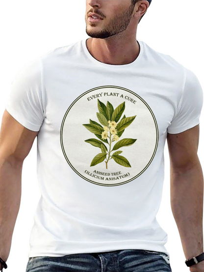 Aniseed Tree Plant Cure Graphic T-Shirt