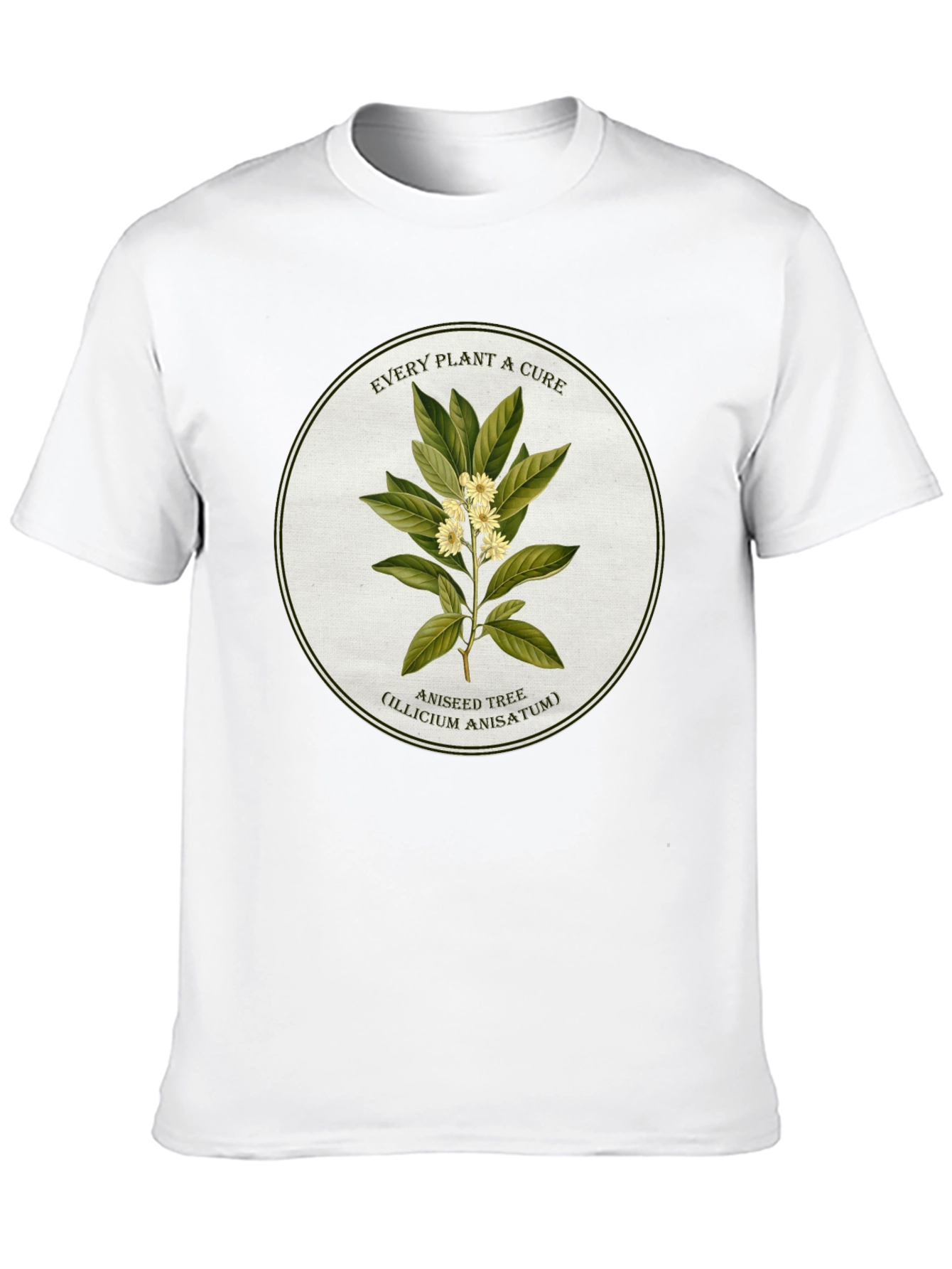 Aniseed Tree Plant Cure Graphic T-Shirt