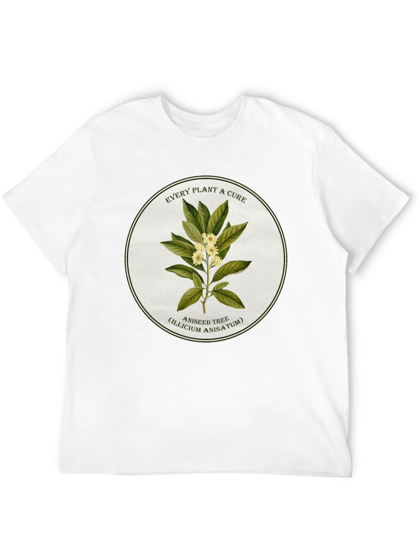 Aniseed Tree Plant Cure Graphic T-Shirt