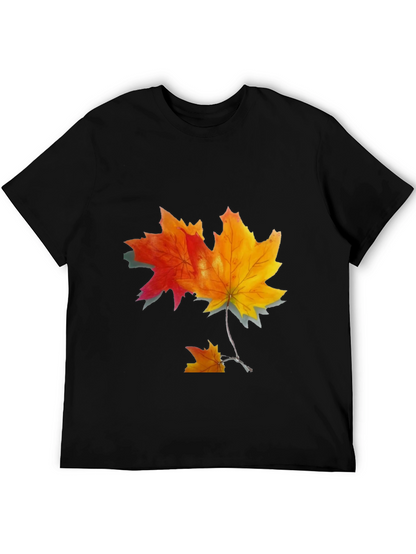 Autumn Maple Leaf Graphic Tee