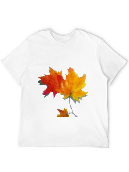 Autumn Maple Leaf Graphic Tee