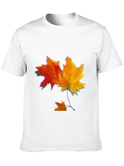 Autumn Maple Leaf Graphic Tee