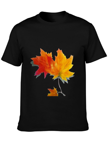 Autumn Maple Leaf Graphic Tee