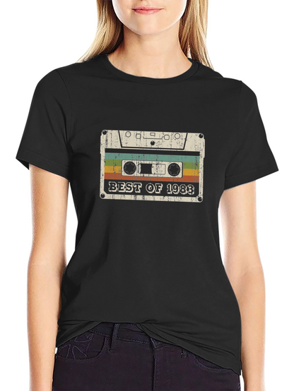 Best of 1983 Cassette Tape Graphic T-Shirt
