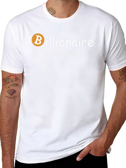 Bitcoin Billionaire T-Shirt: Crypto Investor Tee