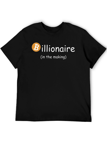Bitcoin Billionaire T-Shirt: Crypto Investor Tee