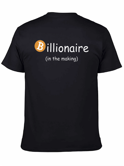 Bitcoin Billionaire T-Shirt: Crypto Investor Tee