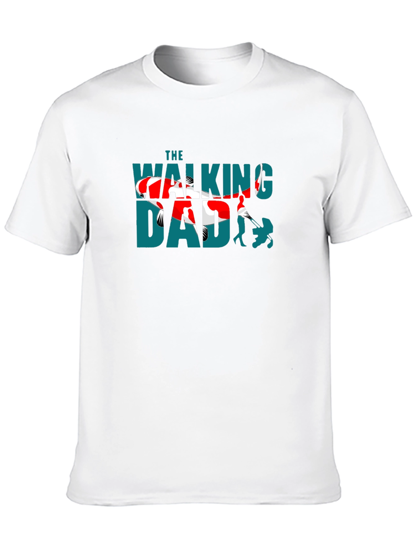 The Walking Dad T-Shirt - Fathers Day Gift