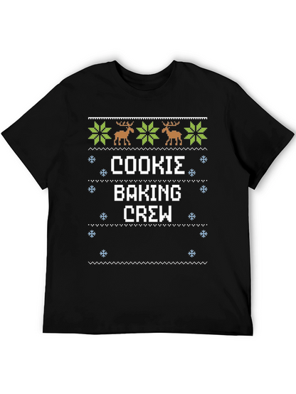 Cookie Baking Crew Ugly Christmas Sweater T-Shirt