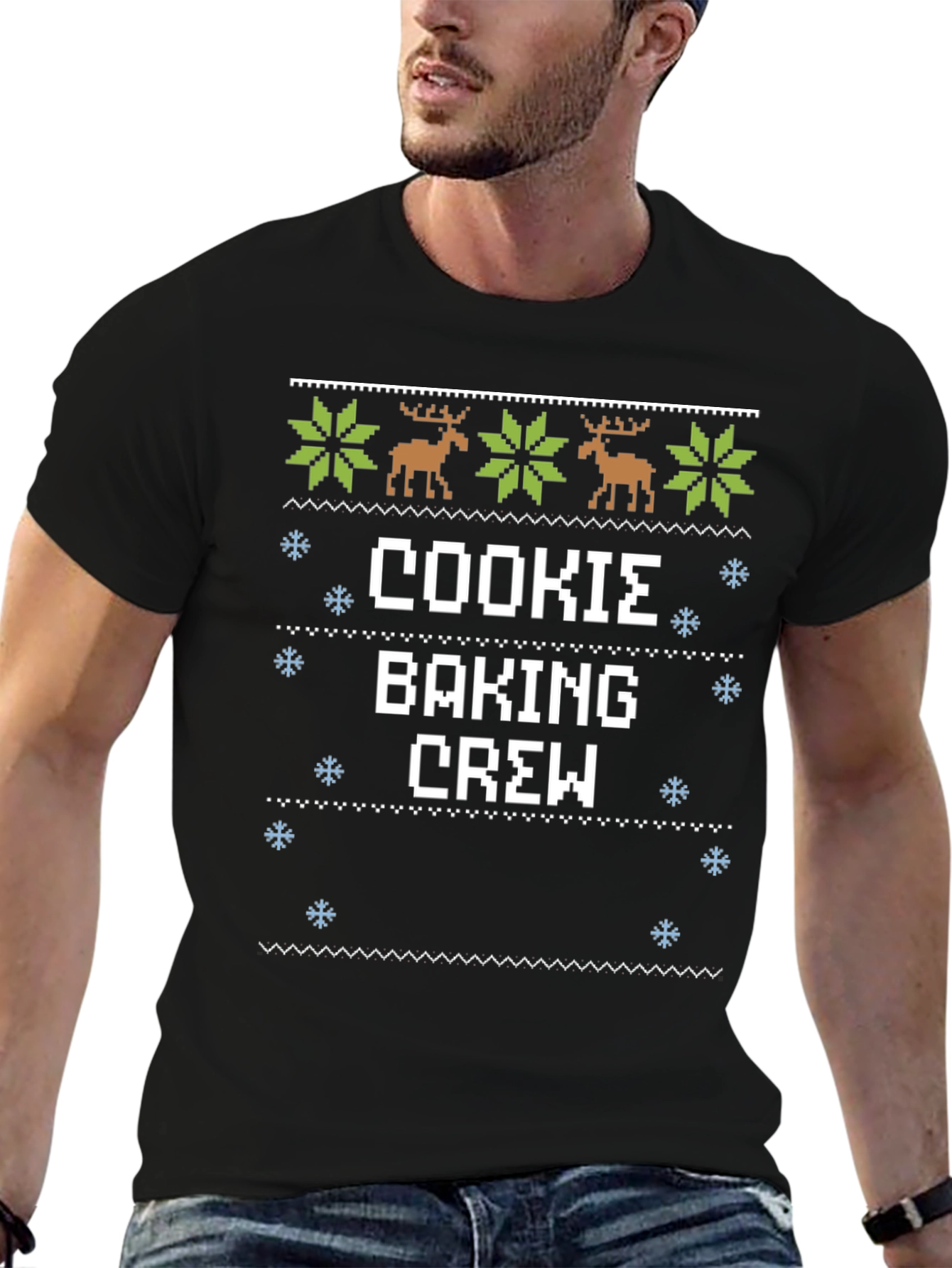 Cookie Baking Crew Ugly Christmas Sweater T-Shirt