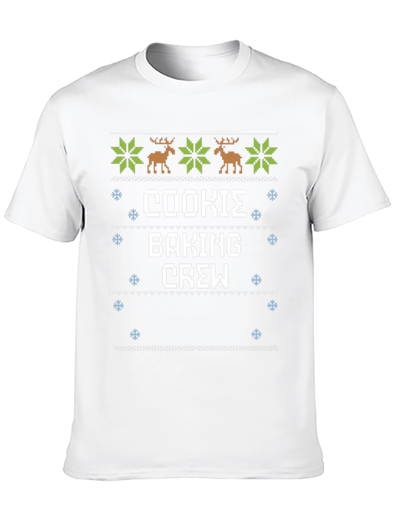 Cookie Baking Crew Ugly Christmas Sweater T-Shirt