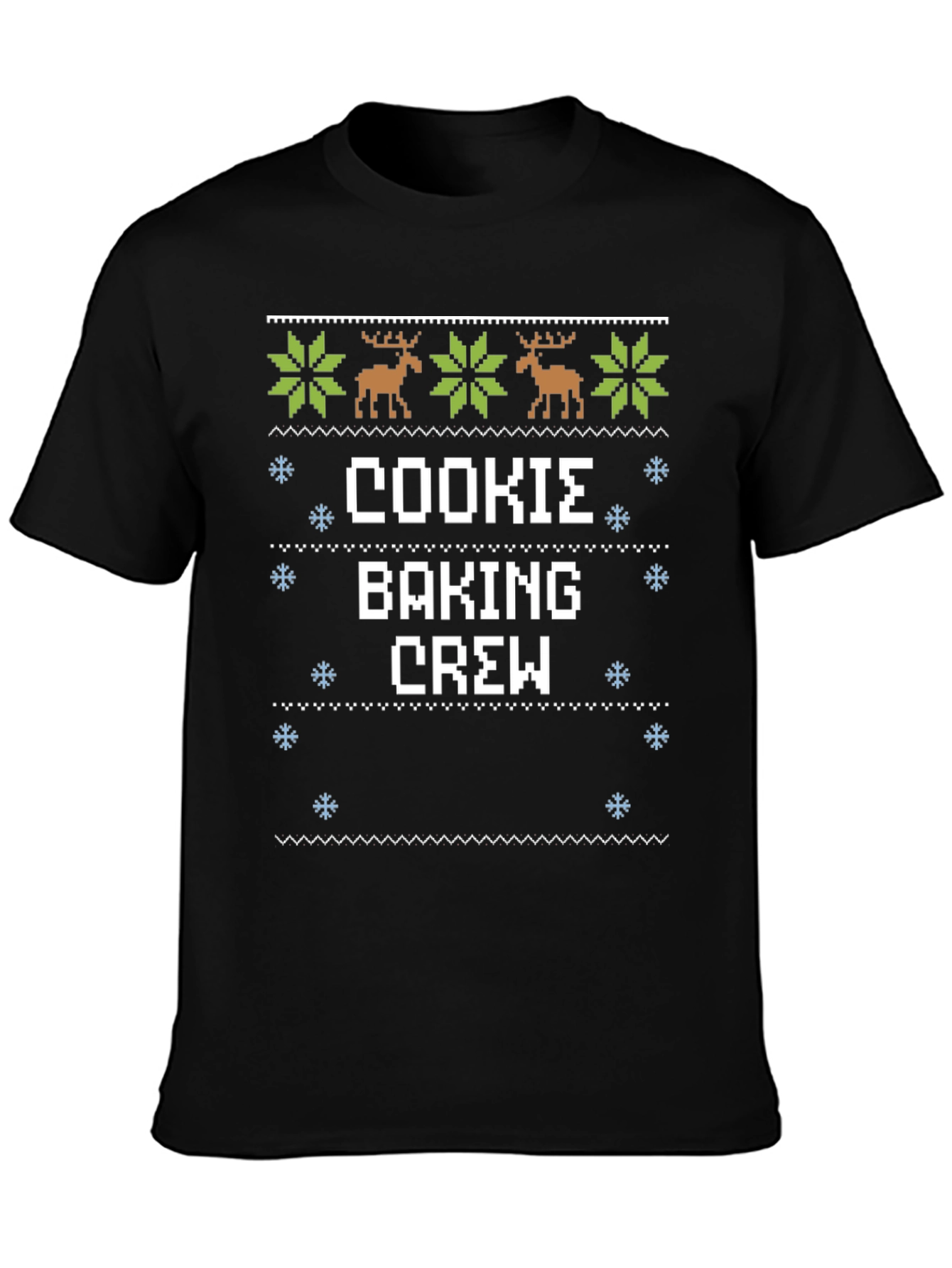 Cookie Baking Crew Ugly Christmas Sweater T-Shirt