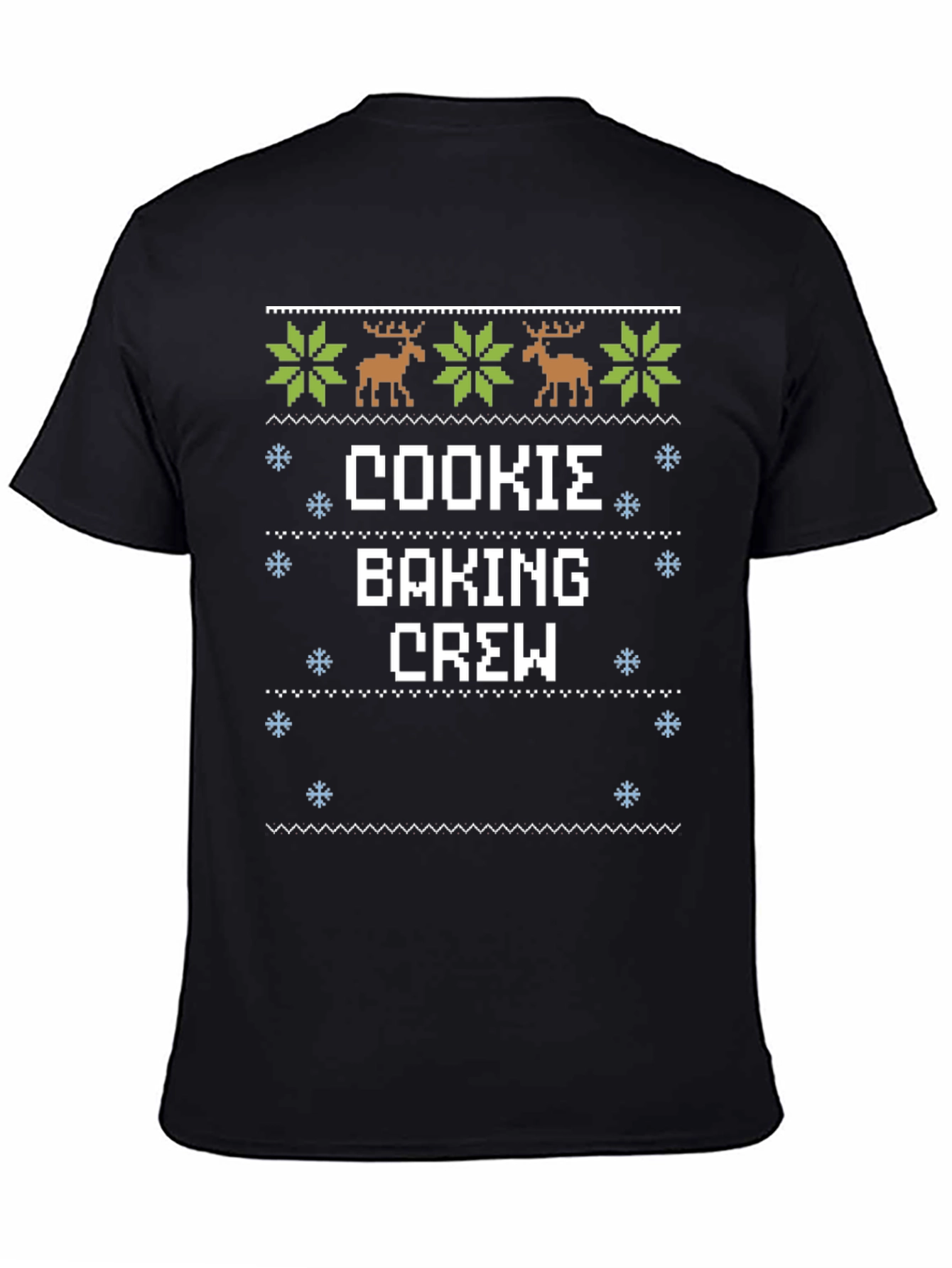 Cookie Baking Crew Ugly Christmas Sweater T-Shirt
