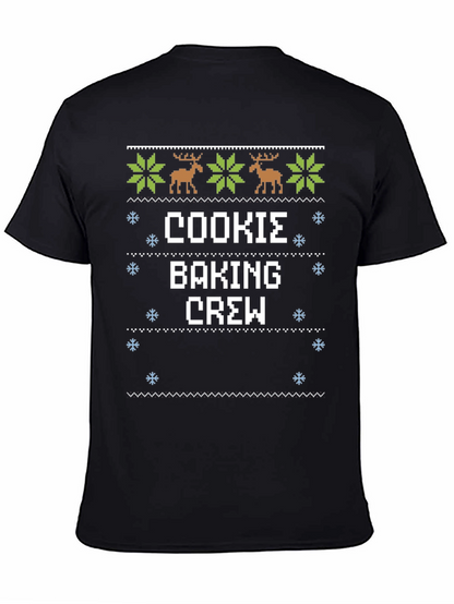 Cookie Baking Crew Ugly Christmas Sweater T-Shirt
