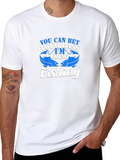Bass Fishing Graphic T-Shirt