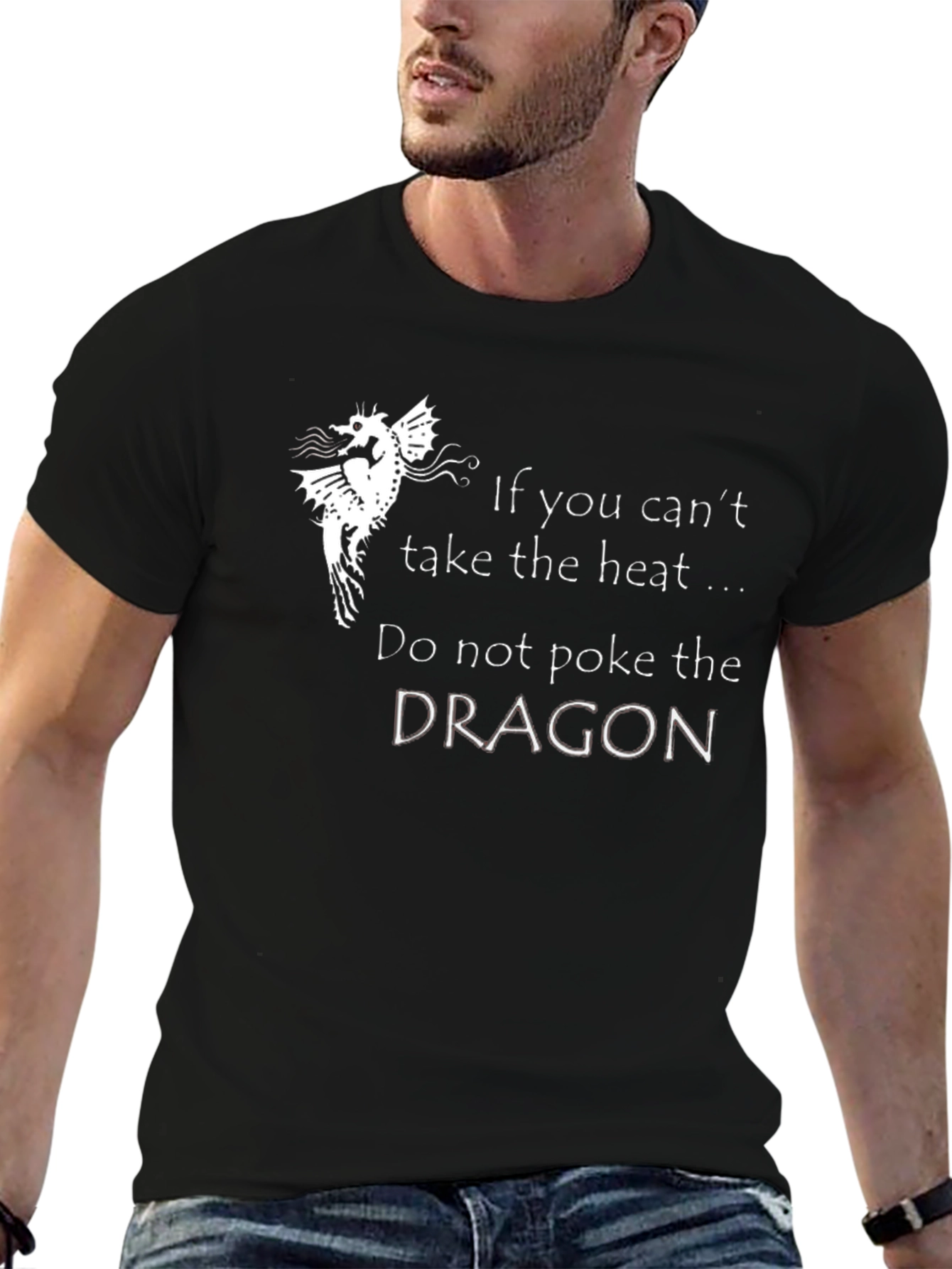 Do Not Poke the Dragon Graphic Tee