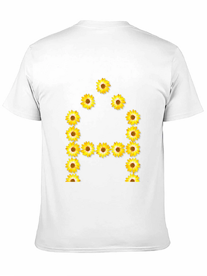 Sunflower Letter A T-Shirt
