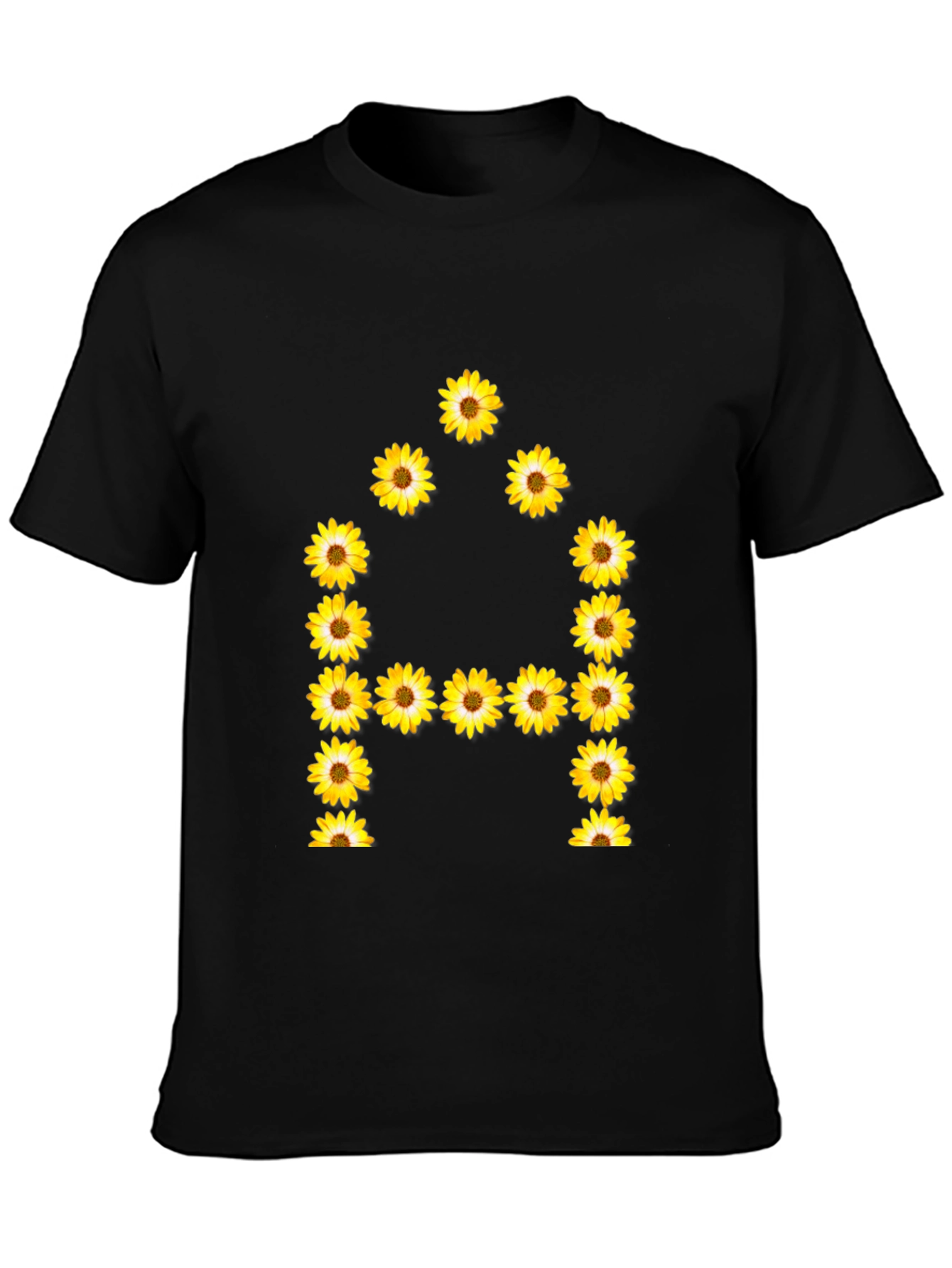 Sunflower Letter A T-Shirt