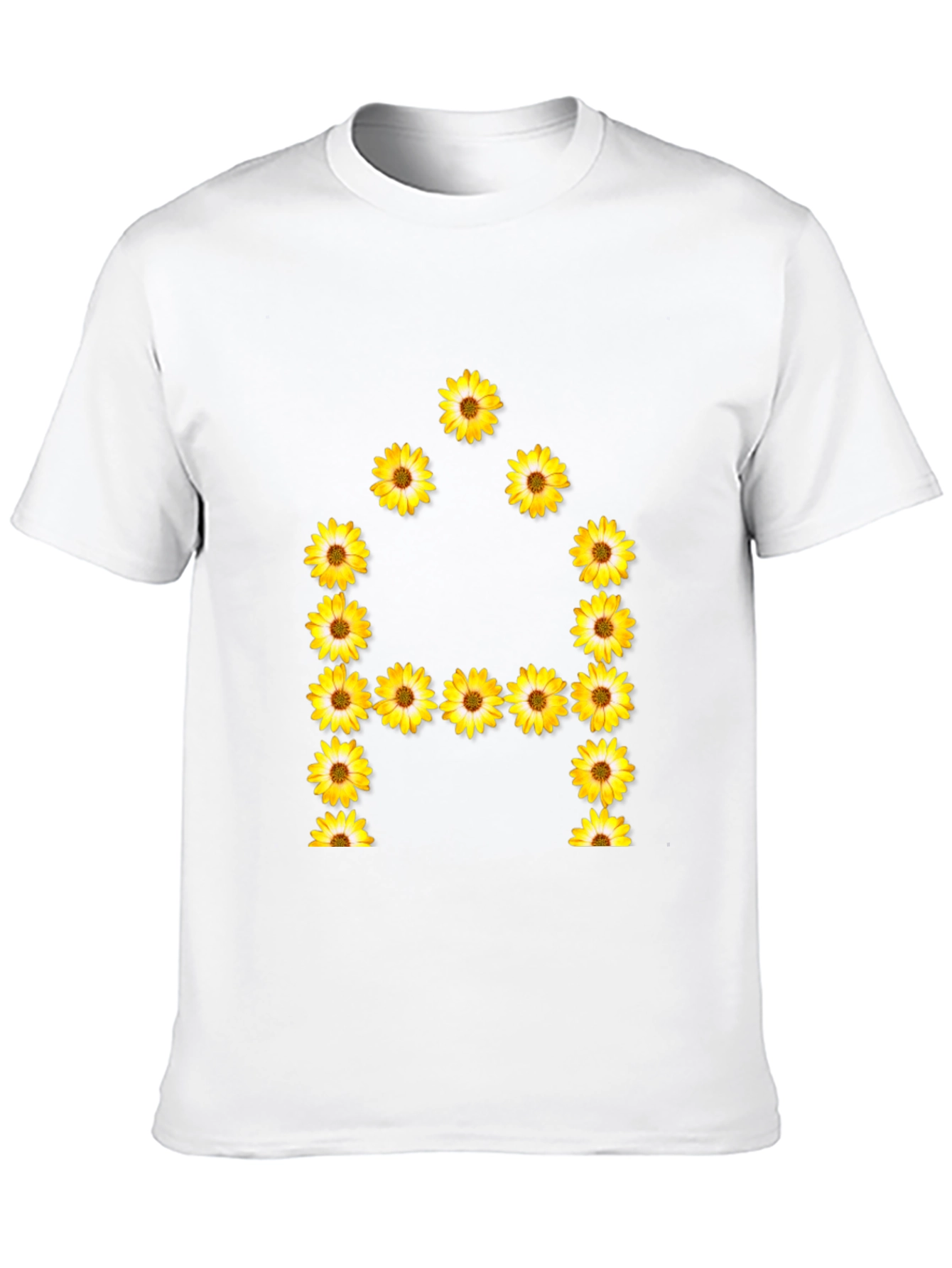 Sunflower Letter A T-Shirt