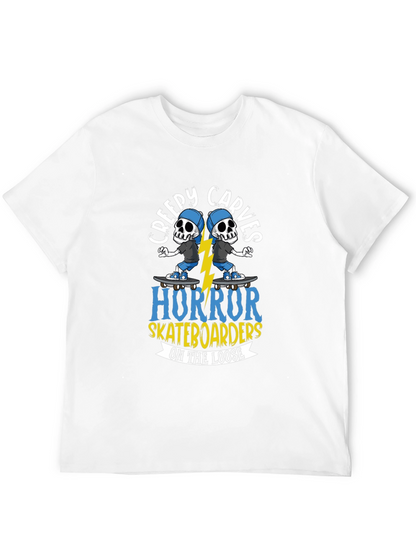 Creepy Carves Horror Skateboarders T-Shirt