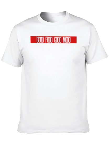 Good Food Good Mood Graphic T-Shirt