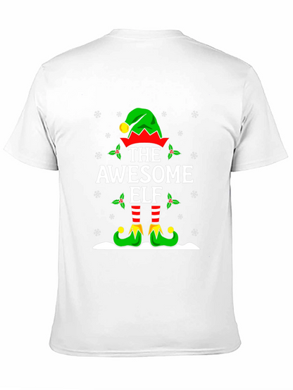 Awesome Elf Christmas T-Shirt