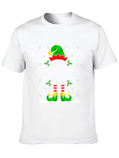 Awesome Elf Christmas T-Shirt