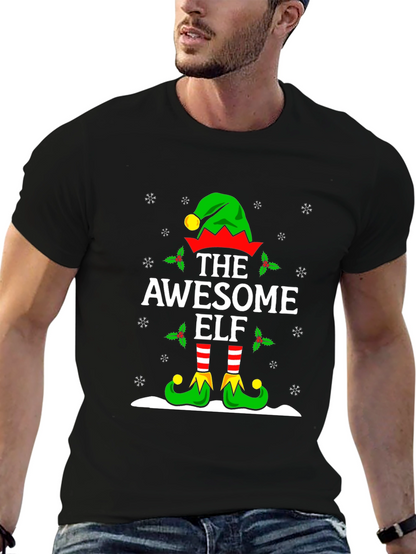 Awesome Elf Christmas T-Shirt